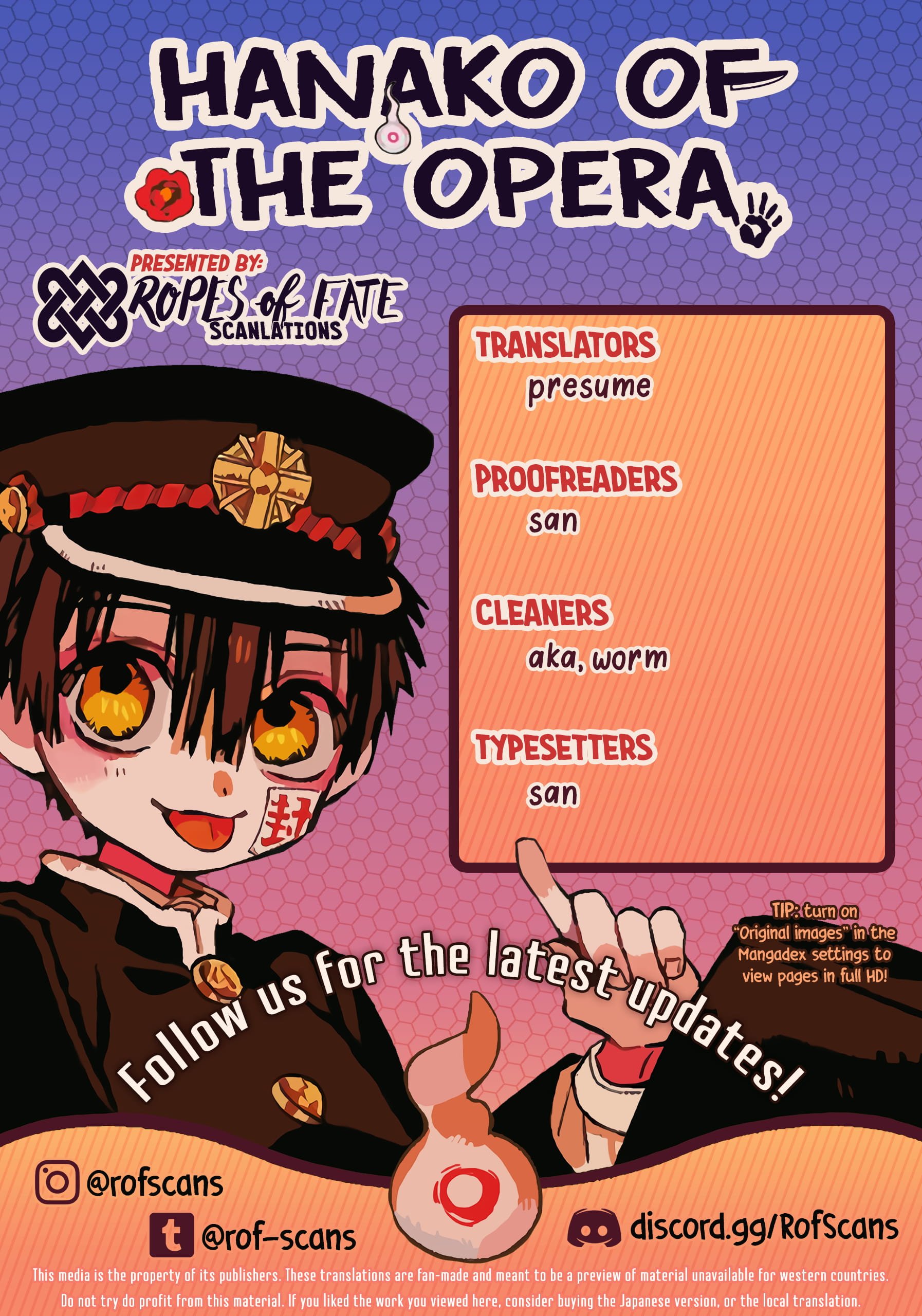 Toilet Bound Hanako Kun, Chapter 65.5 image 01